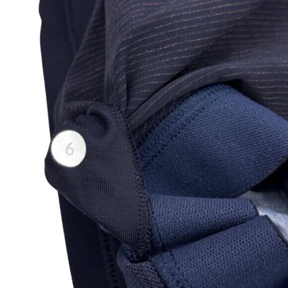 Lululemon Run For Gold Tank Luxtreme Heathered Blue Denim Womens Size 6 - Picture 6 of 8